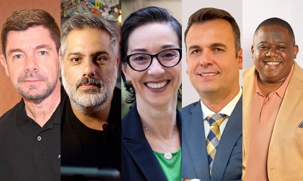 Alexandre Camargo, André Fran, Heloisa Diniz, Marcelo Oliveira e Rafael Nydan