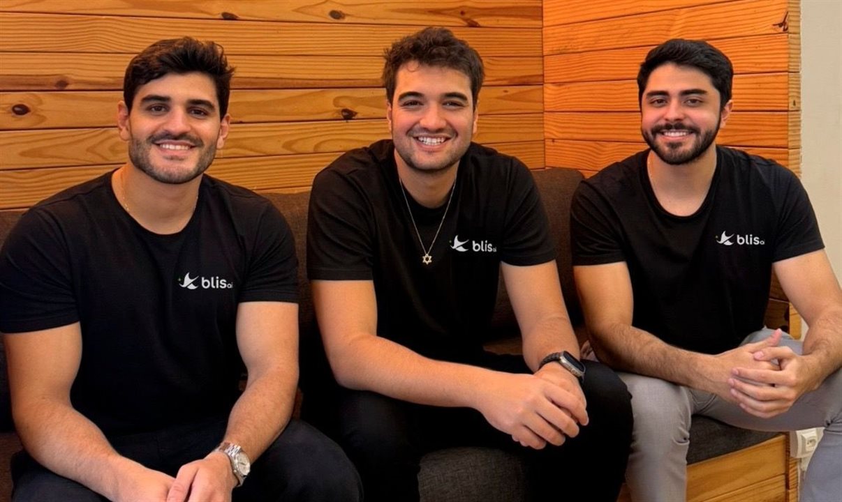 Rodrigo Cioffi, Rafael Cohen e Luiz Antunes, da Blis AI