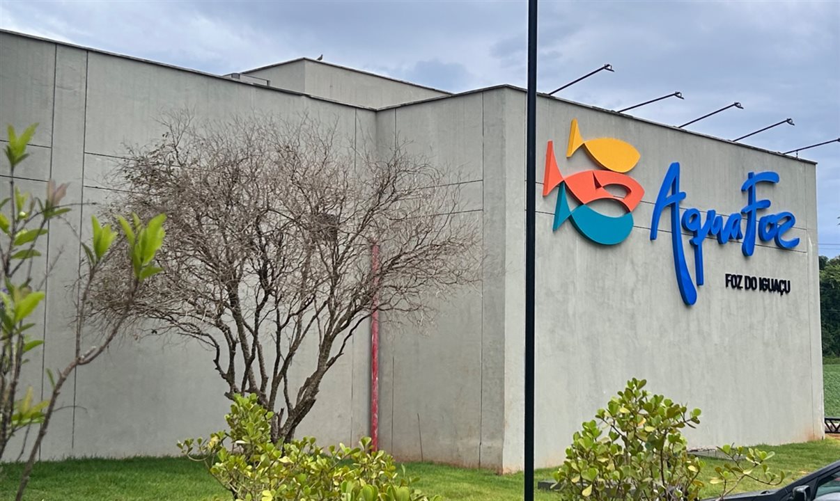 Entrada para o AquaFoz