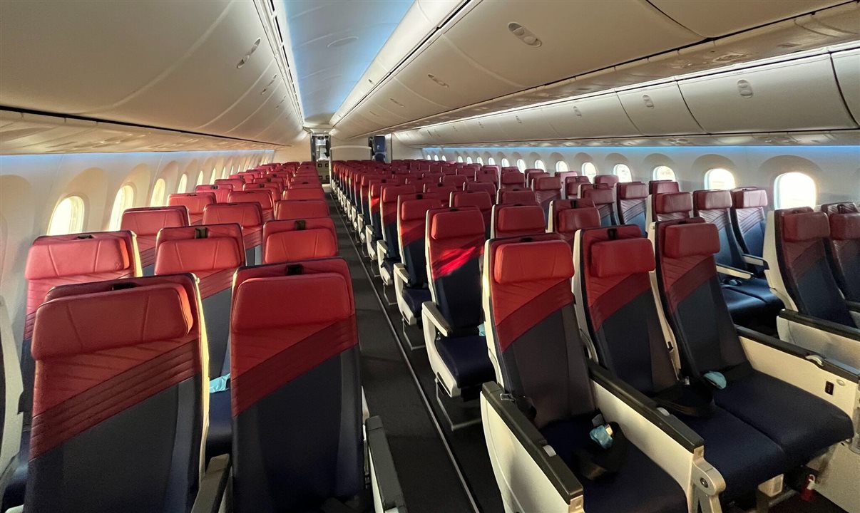 Assentos da Economy