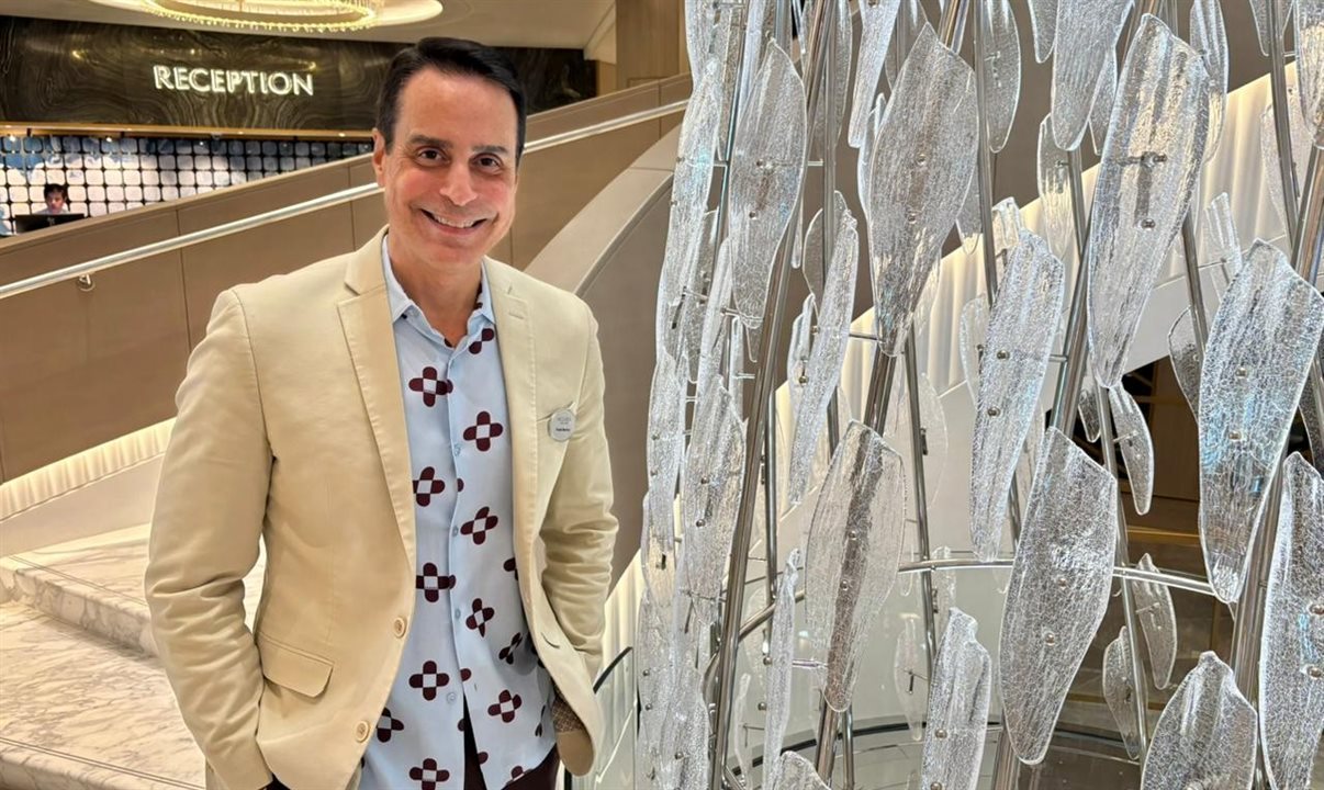 Frank Medina, head de Vendas para América Latina e Caribe da Oceania Cruises