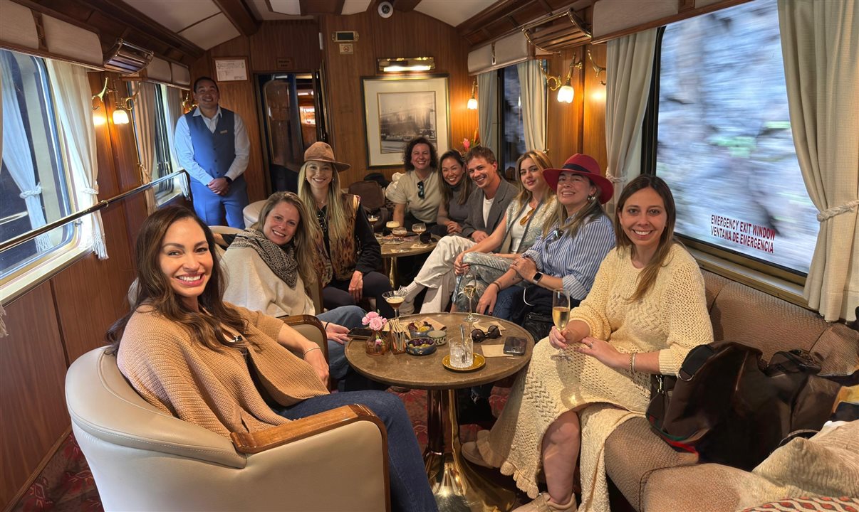 No segundo dia, foi servido um banquete andino em meio às autênticas paisagens do Vale Sagrado