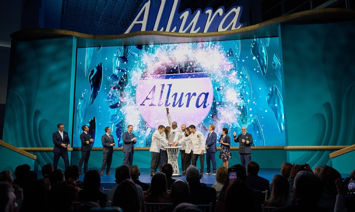Momento especial de inauguração do Allura