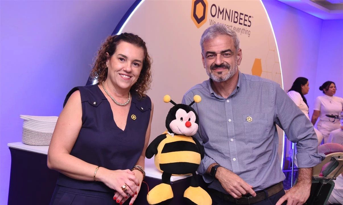 Patricia Thomas e Augusto Bezerra, da Omnibees
