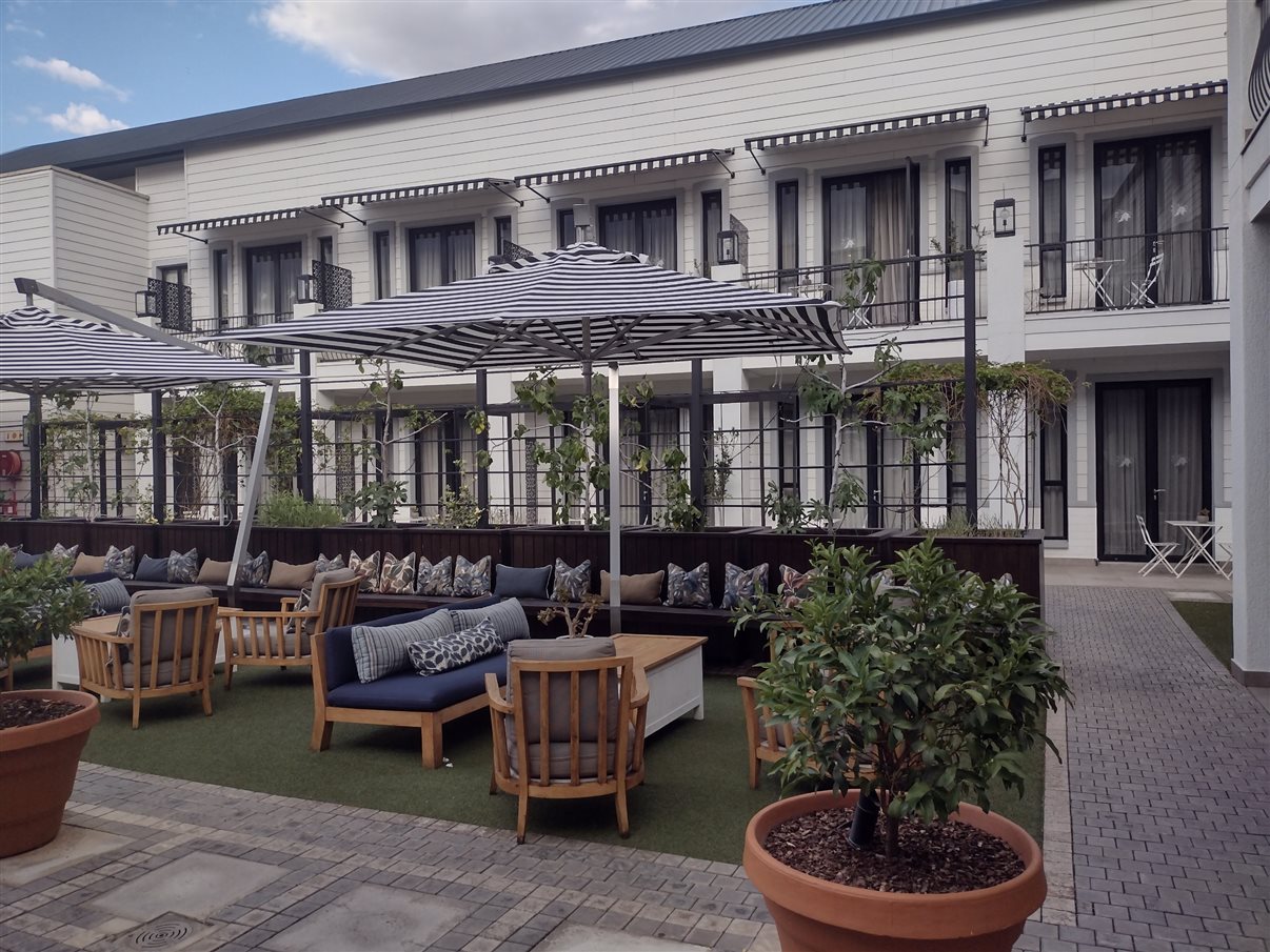 Primeira vista do território da Namíbia desde o jato da South African Airways (SAA)