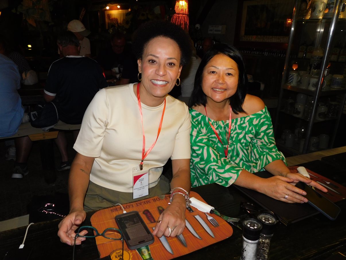 Primeira vista do território da Namíbia desde o jato da South African Airways (SAA)