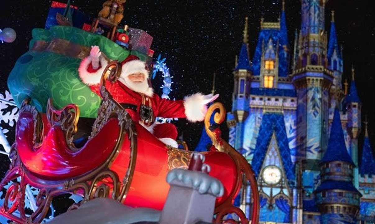 Visitantes poderão sentir o espírito natalino em todo o Magic Kingdom