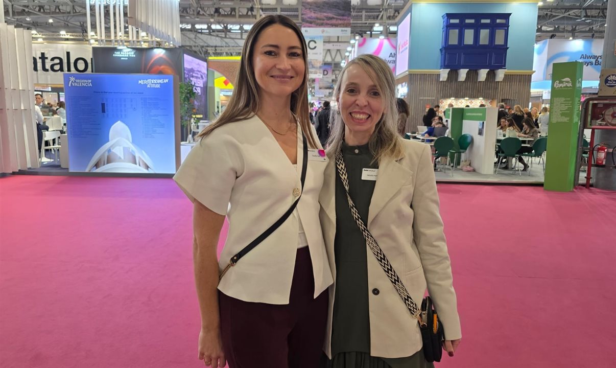 Claudia Hall, diretora geral, e Natalia Hartmann, diretora de Marketing da IBTM