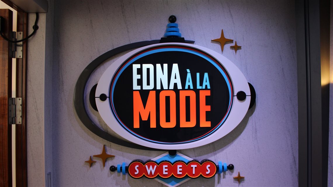 Edna à La Mode Sweets é especializada em doces e com inspiração em "Os Incríveis"