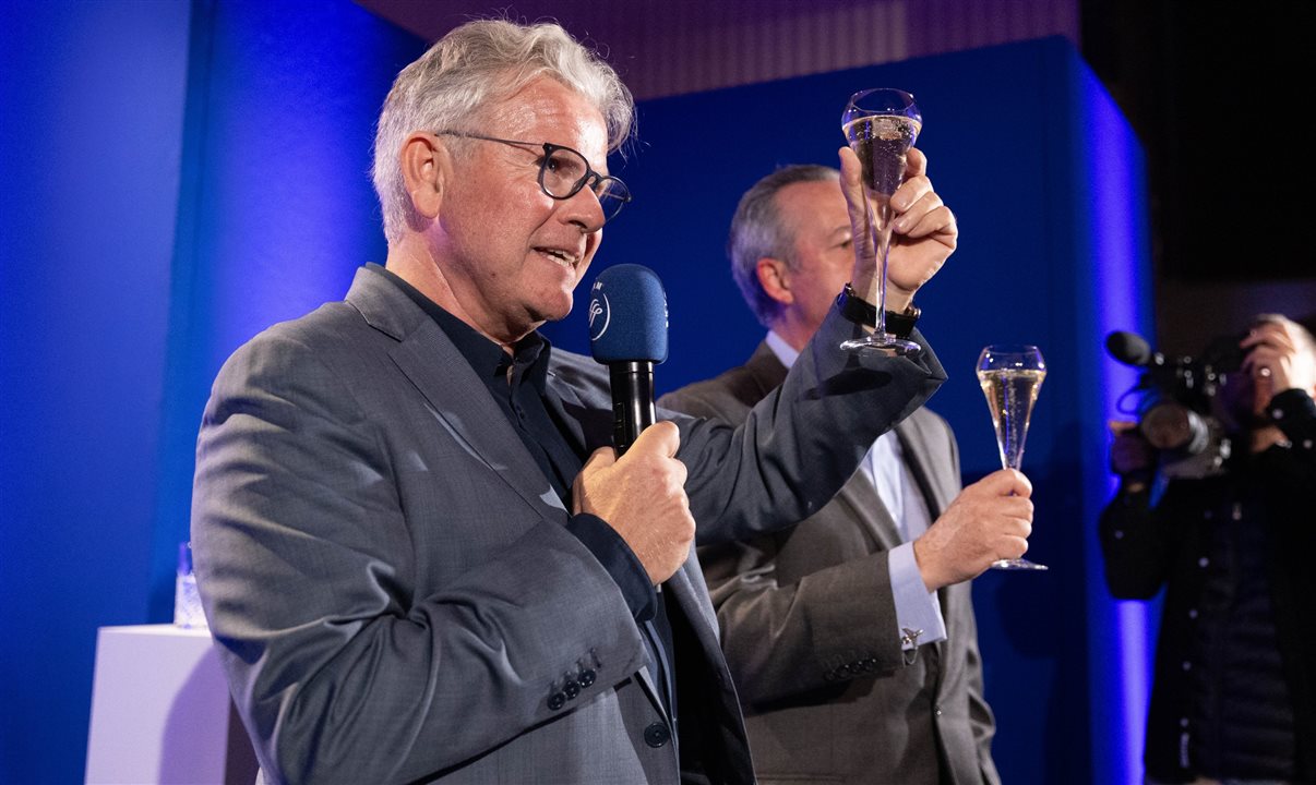 Patrick Roux, CEO da SkyTeam, durante evento de celebração dos 25 anos da aliança