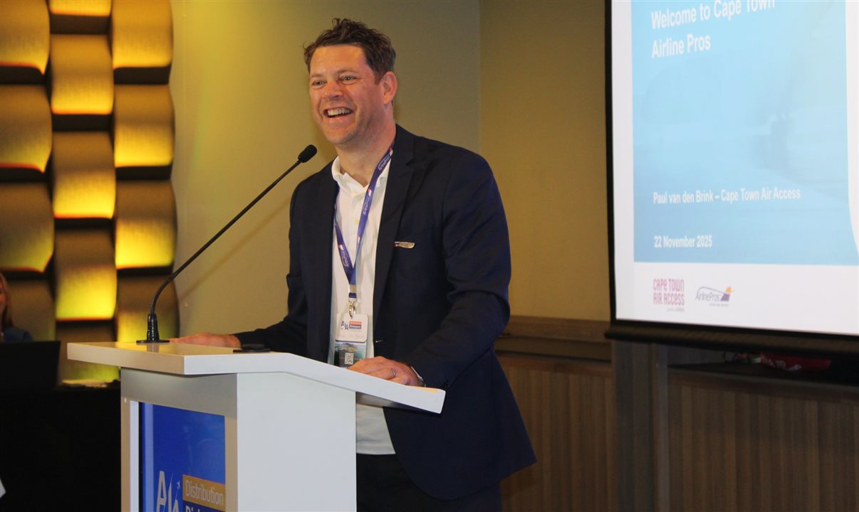 Paul Van Den Bink, líder de aviação da Cape Town Air Access