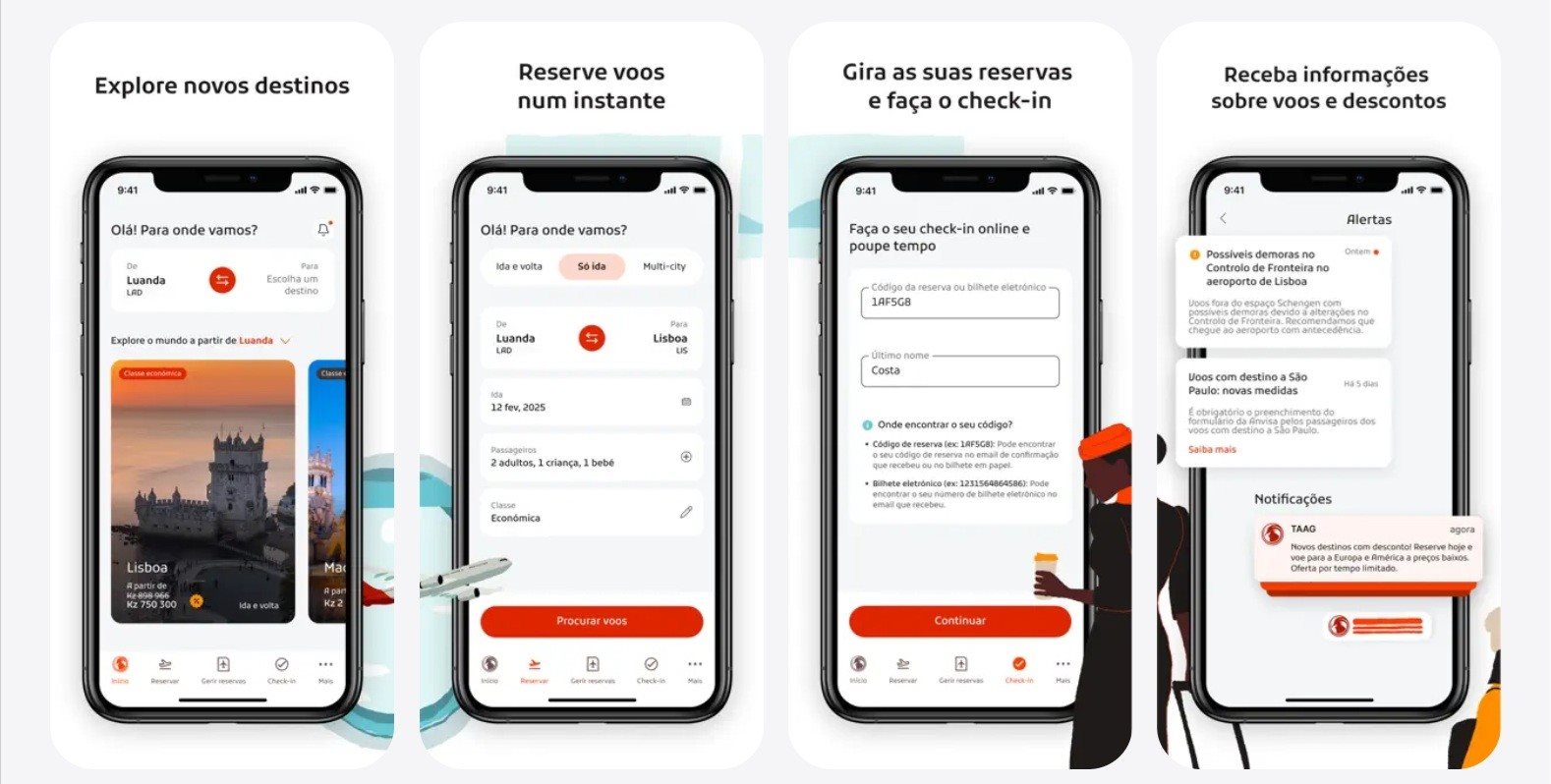 FlyTAAG com novas funcionalidades