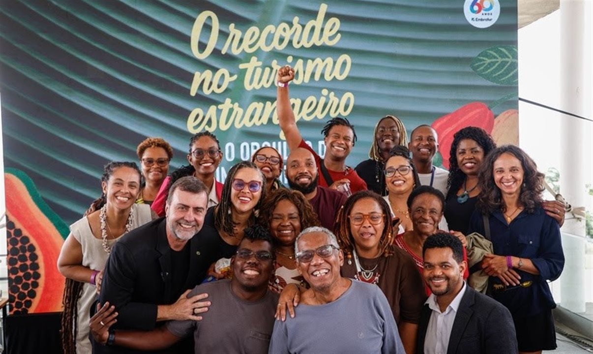 Marcelo Freixo, presidente da Embratur, participou de evento no Museu de Arte do Rio (MAR)