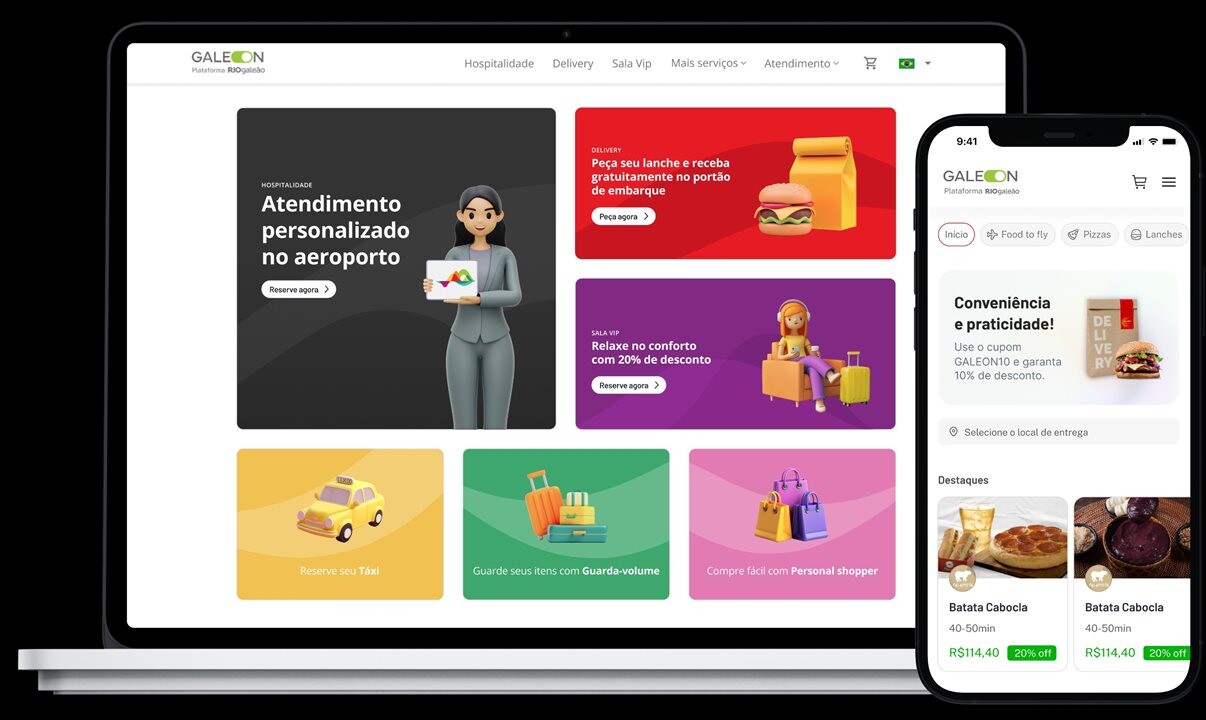 GaleON é um dos pilares estratégicos do Rio Galeão para a experiência do passageiro