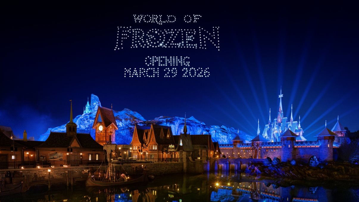 ?A principal estreia da nova fase do parque temático é o World of Frozen