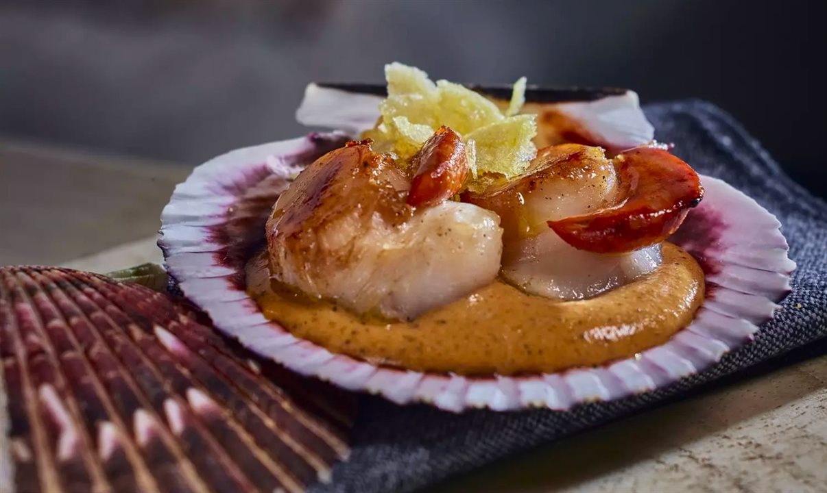 Prato do restaurante Fusmuler