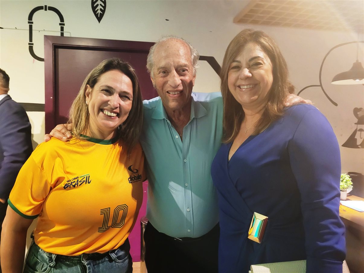 Reginaldo Albuquerque, da Globalis, e Charles Franken, da Diversa