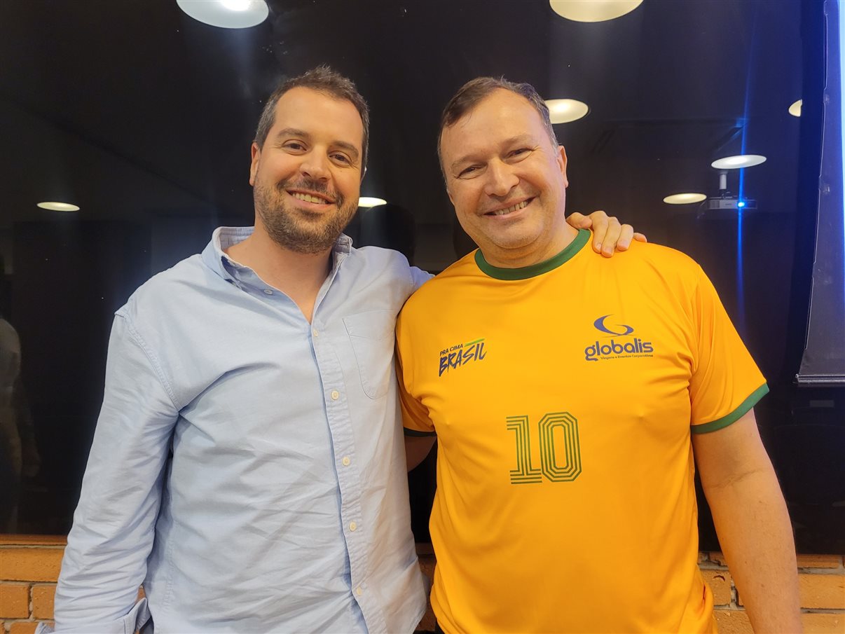 Reginaldo Albuquerque, da Globalis, e Charles Franken, da Diversa