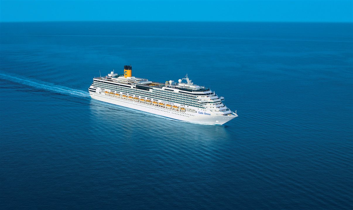 Navio Costa Serena fará itinerários pela Ásia