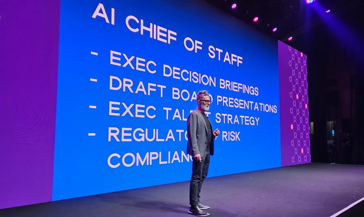 Neil Redding apresentou uma visão ousada sobre o papel da IA nos próximos anos