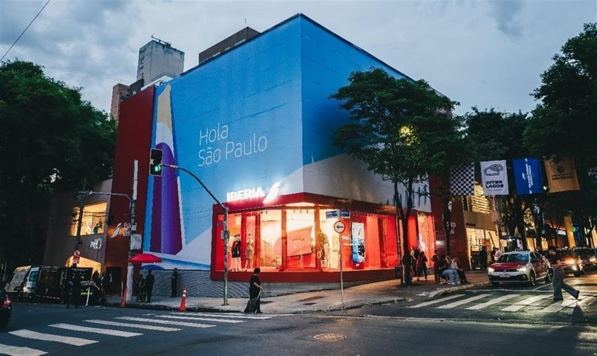 Após ter passado por México, Colômbia e Buenos Aires, o Espaço Iberia aterrissou pela primeira vez na maior cidade do Brasil, São Paulo