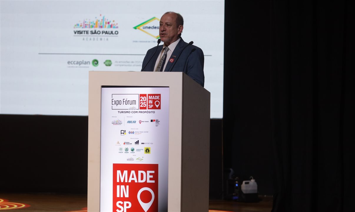 Toni Sando, presidente executivo do Visite São Paulo CVB