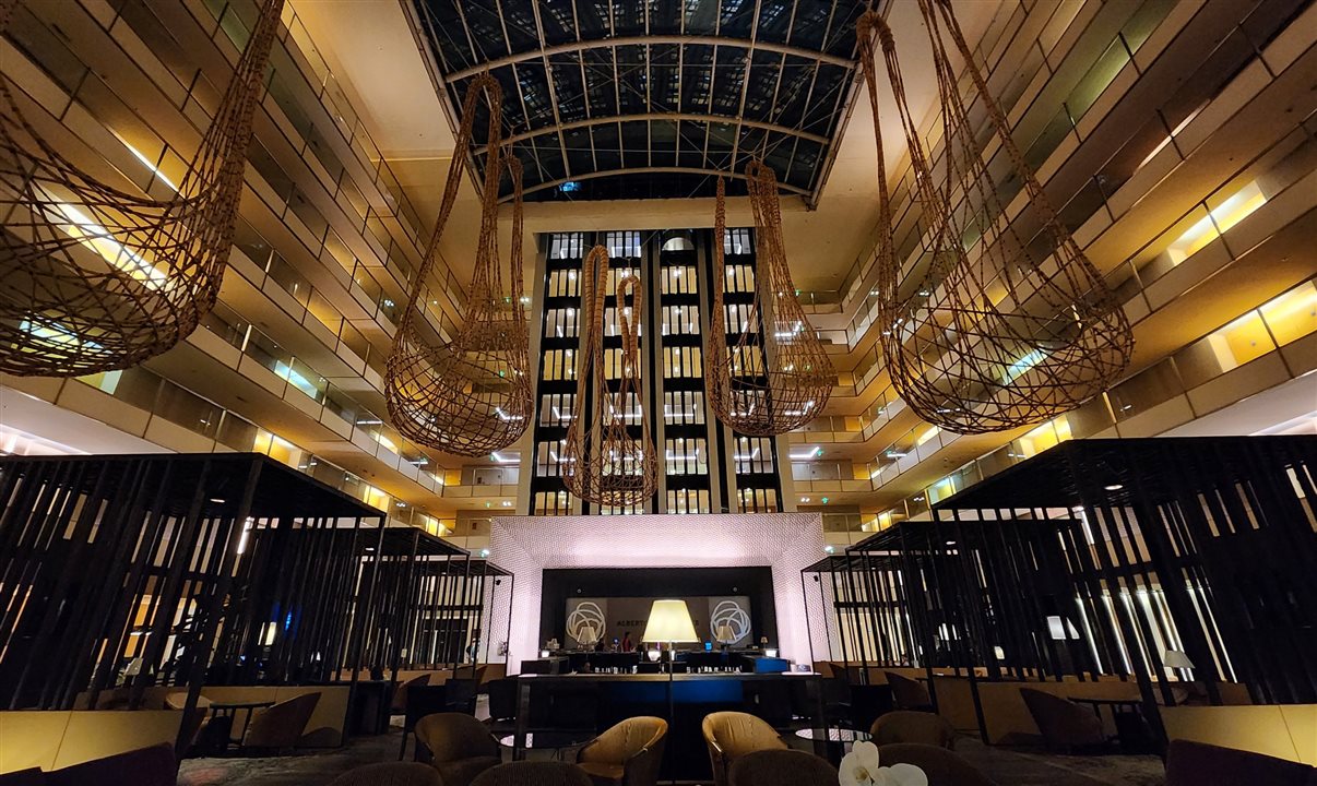 Lobby do Hotel Hilton de Buenos Aires
