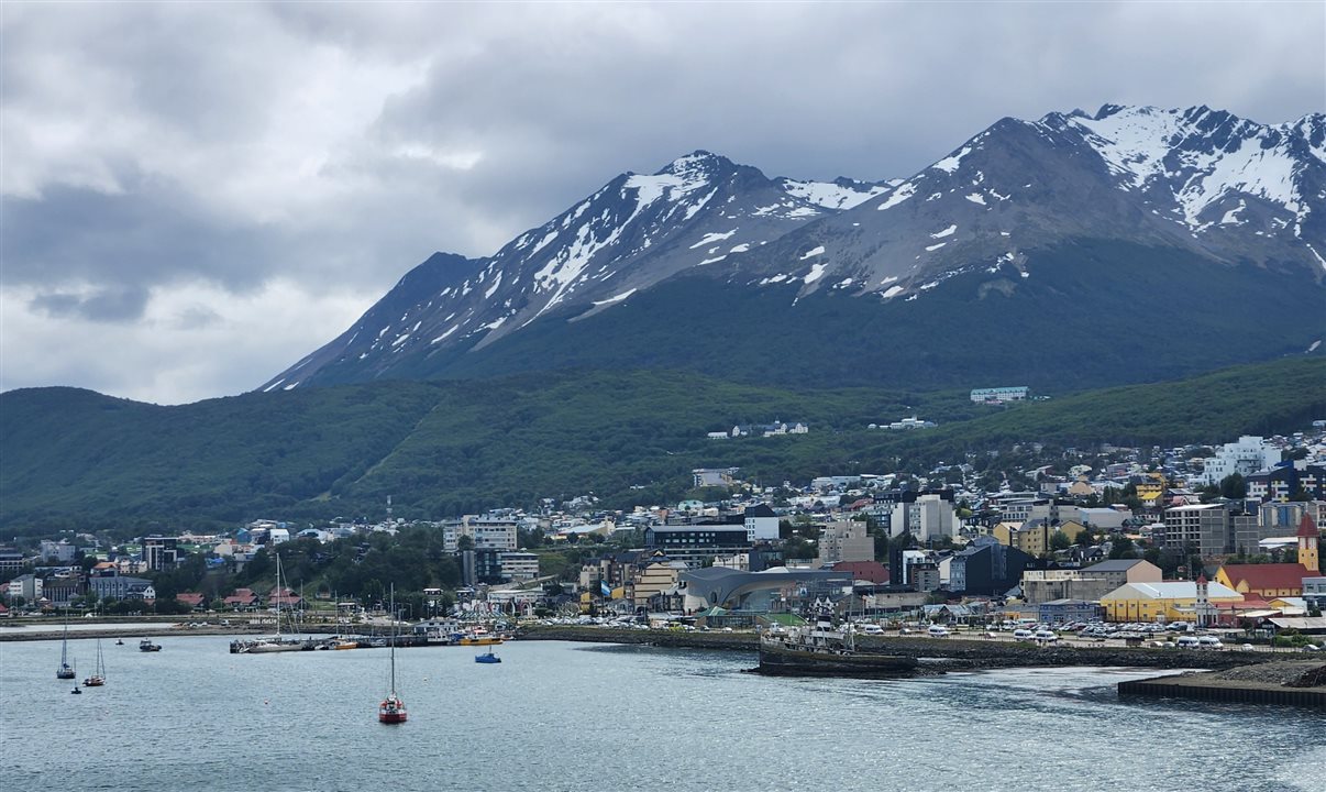 Ushuaia, na Argentina, é o principal porto de embarque para a Antártica