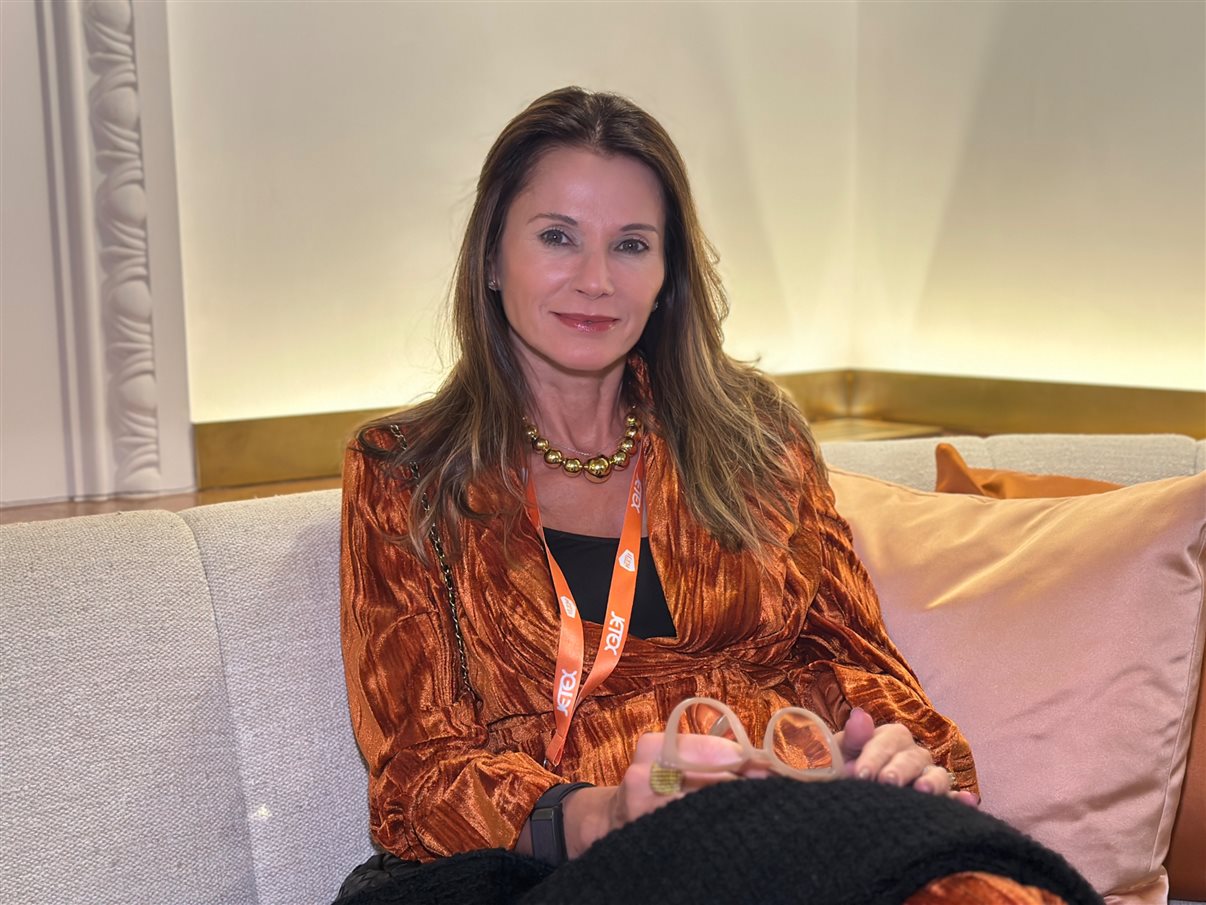 Renata Yano, da Teresa Perez Tours, Karian Mariath Michels, da Mundo Kaa, e Thomas Pedroni, do Beau-Rivage Pallace Lausanne e Chateau d'Ouchy