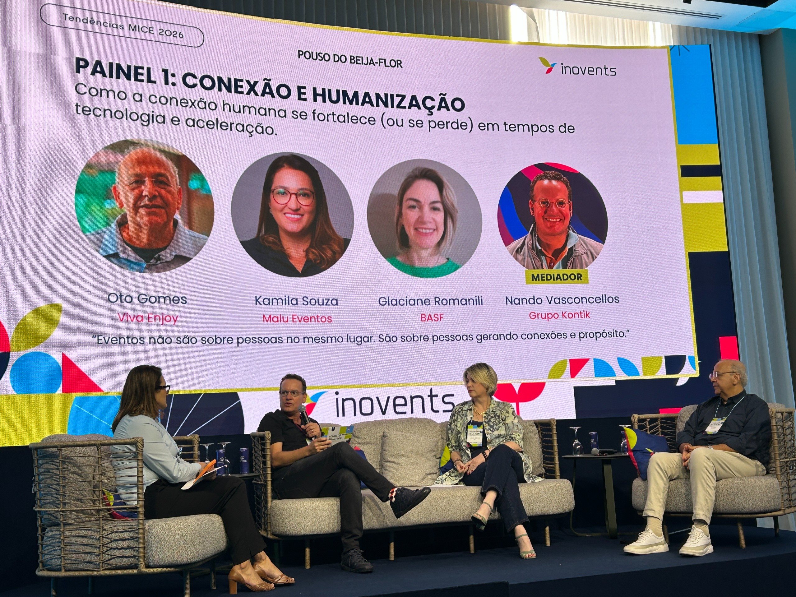 Fernando Vasconcellos, do Grupo Kontik, mediou o primeiro painel do evento