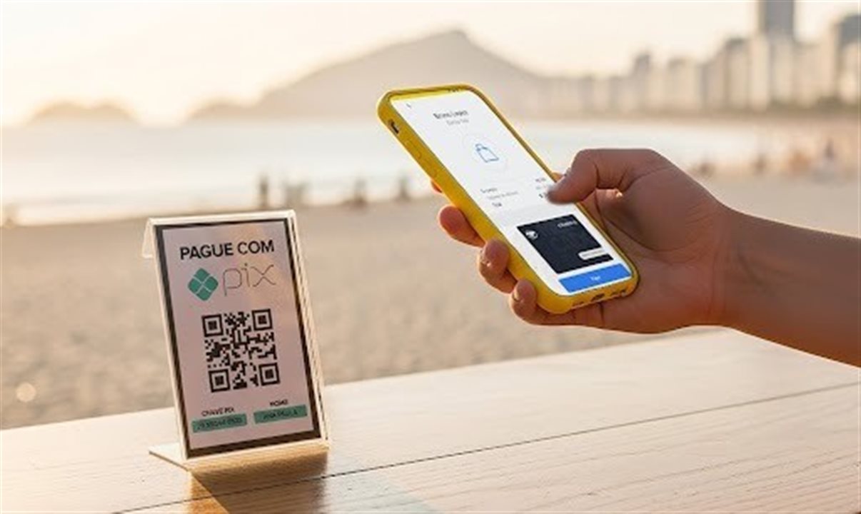 Estabelecimento brasileiro recebe o valor em reais, via Pix, da mesma forma como já está acostumado no dia a dia
