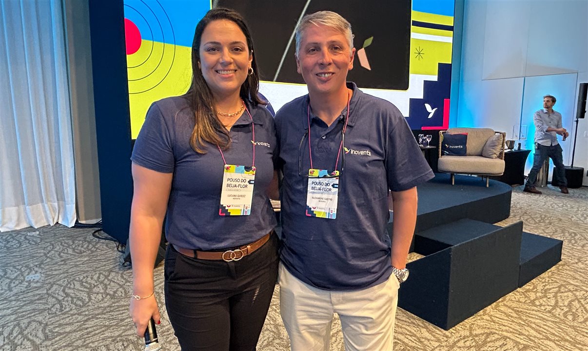 Luciana Garcez e Alexandre Castro, da Inovents