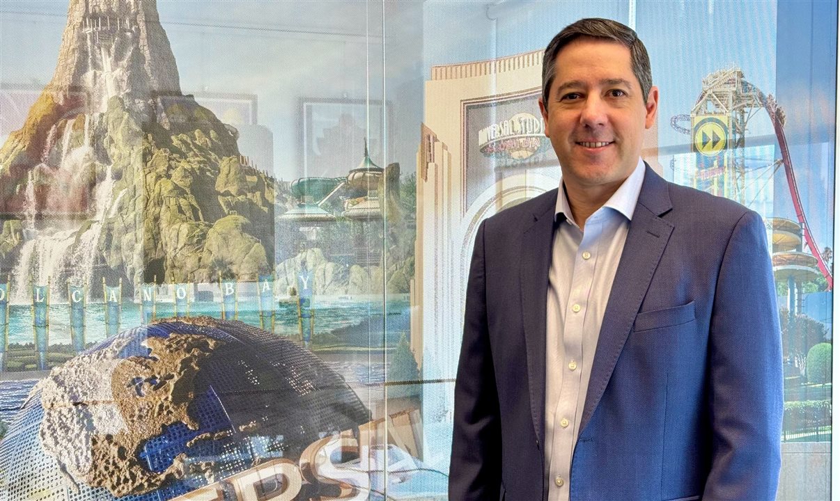 Marcos Barros, vice-presidente de Vendas e Marketing da Universal Destinations & Experiences para América Latina<br/>