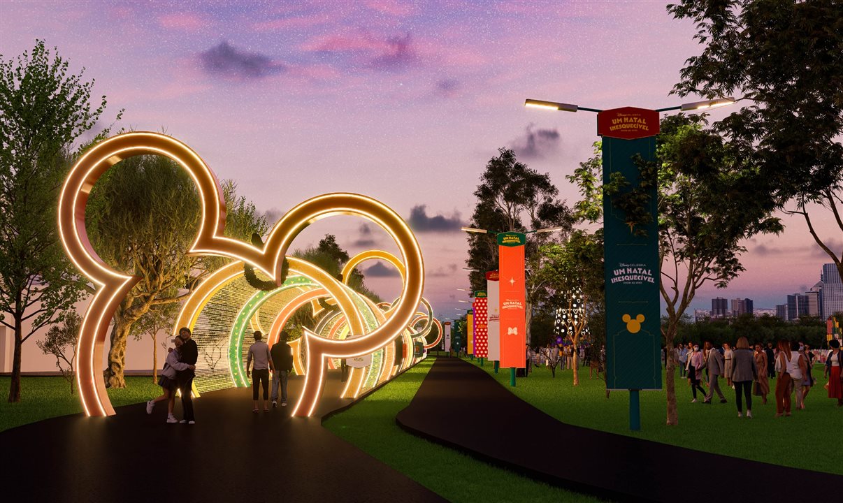 Projeção do Parque Mágico