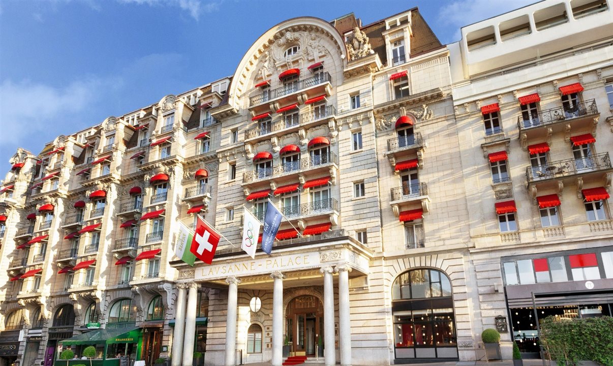 O Lausanne Palace é um dos grandes grand hotels do mundo, combinando charme histórico com elegância contemporânea