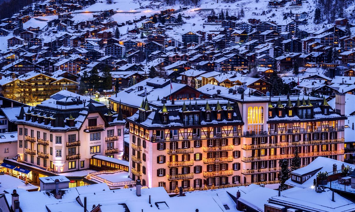 O Mont Cervin Palace encanta hóspedes com seu serviço lendário