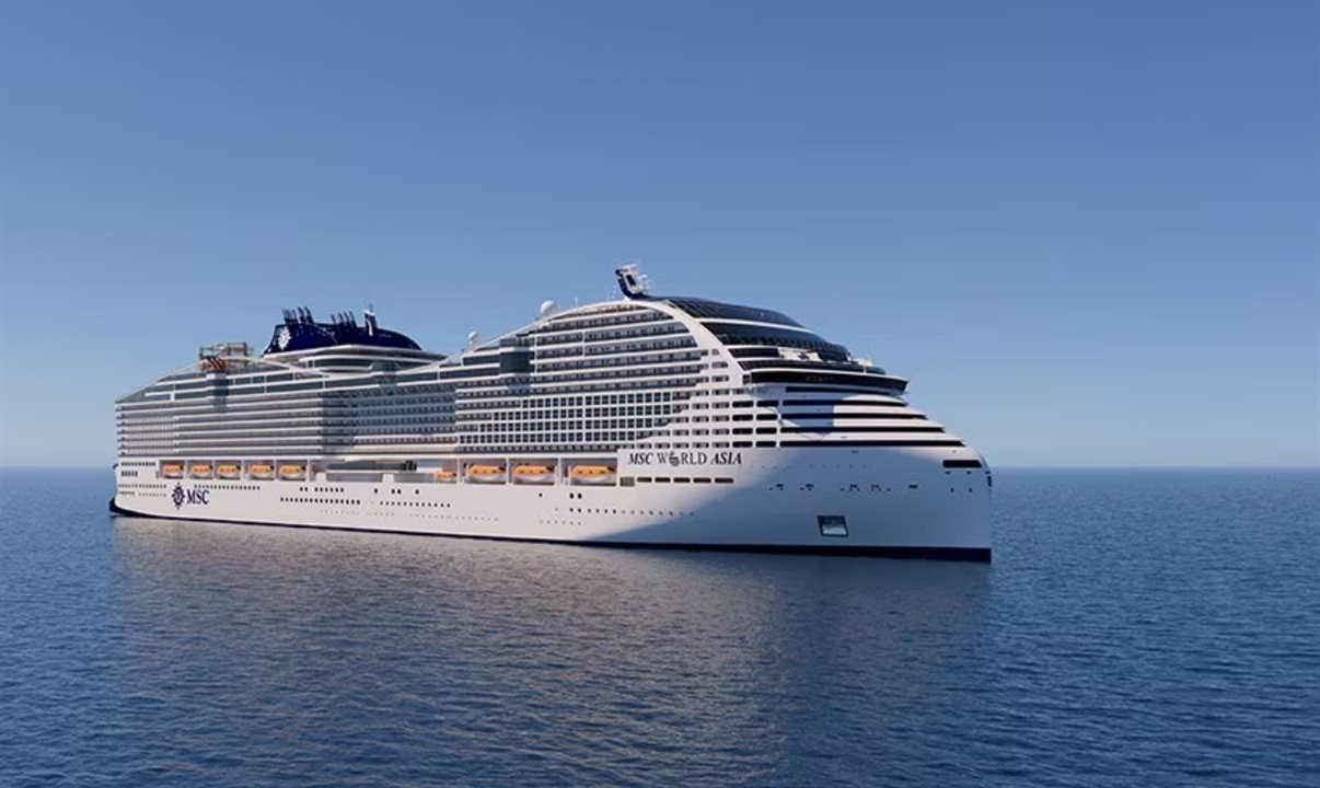Com apenas 12 meses até o lançamento do navio, a MSC Cruzeiros revelou 12 curiosidades sobre o MSC World Asia