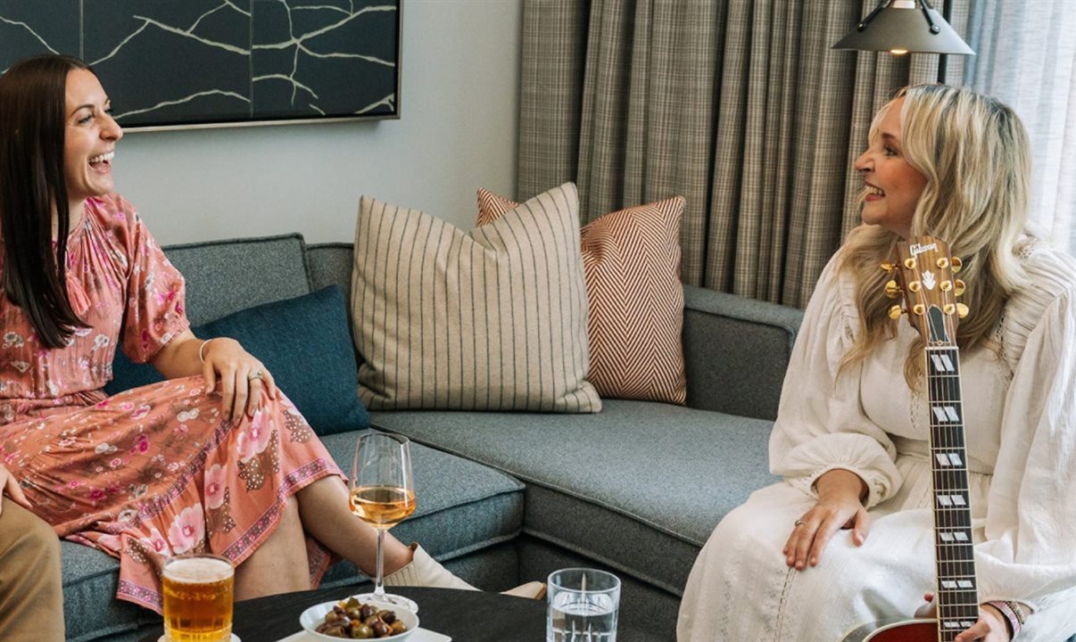 Compondo no Four Seasons de Nashville