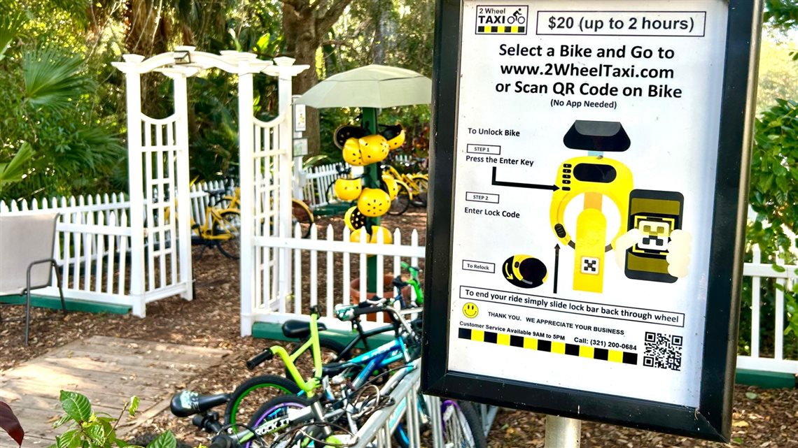 Aluguel de bicicletas em Celebration