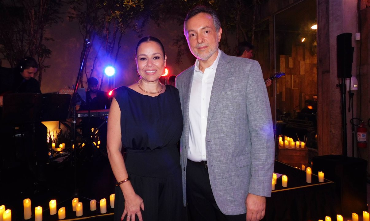 Priscila Pereira e Guilherme Martini, da Atlantica