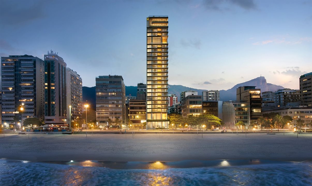 Estrutura existente do Hotel Marina Palace passará por uma completa renovação