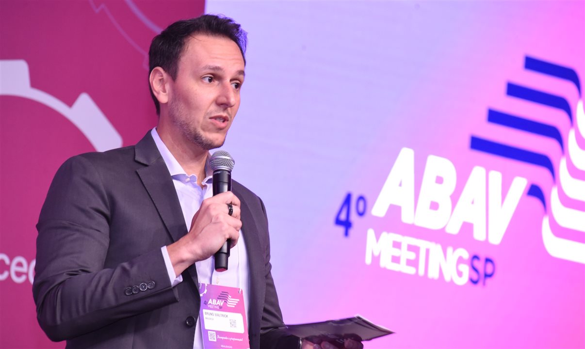 Bruno Waltrick, presidente da Abav-SP|Aviesp, fez o discurso de abertura do evento