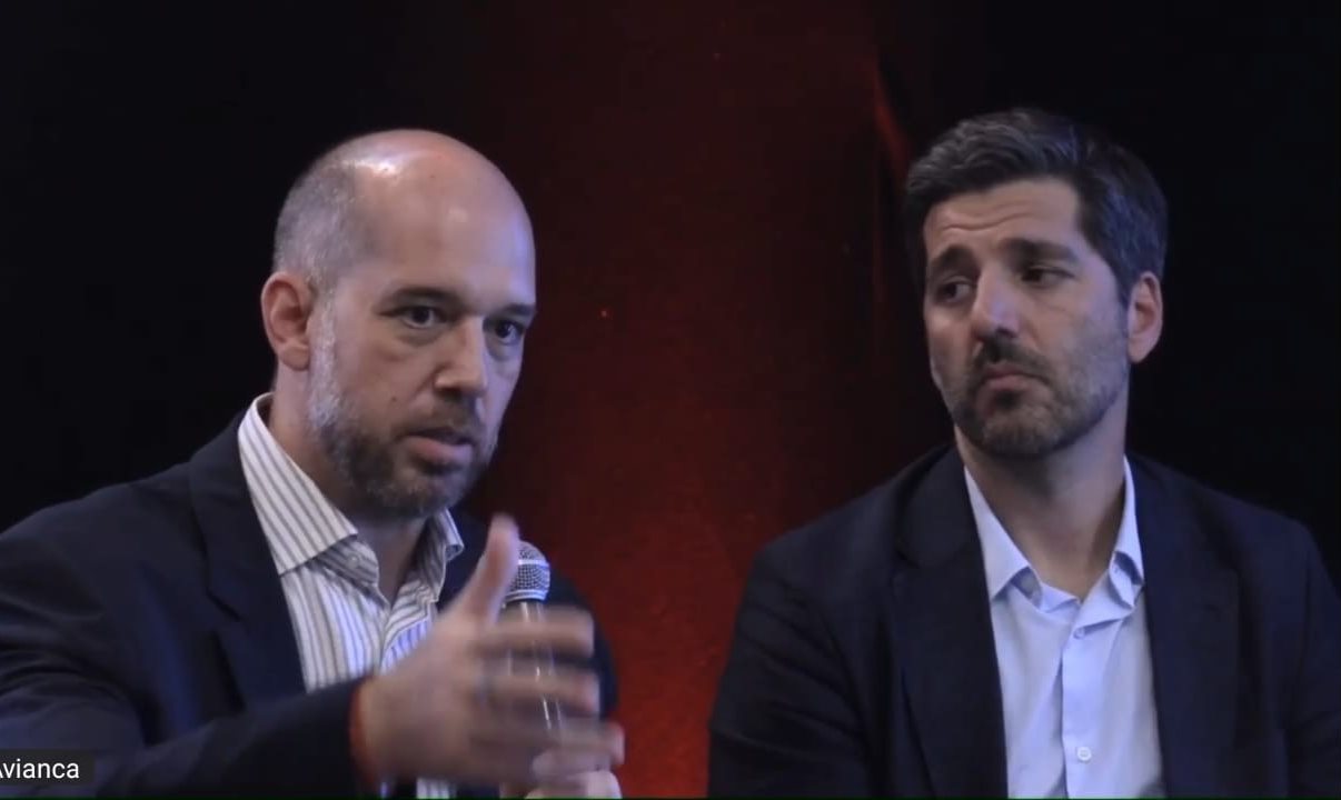 Federico Pedreira, CEO da Avianca, e Gabriel Oliva, presidente e COO da Avianca