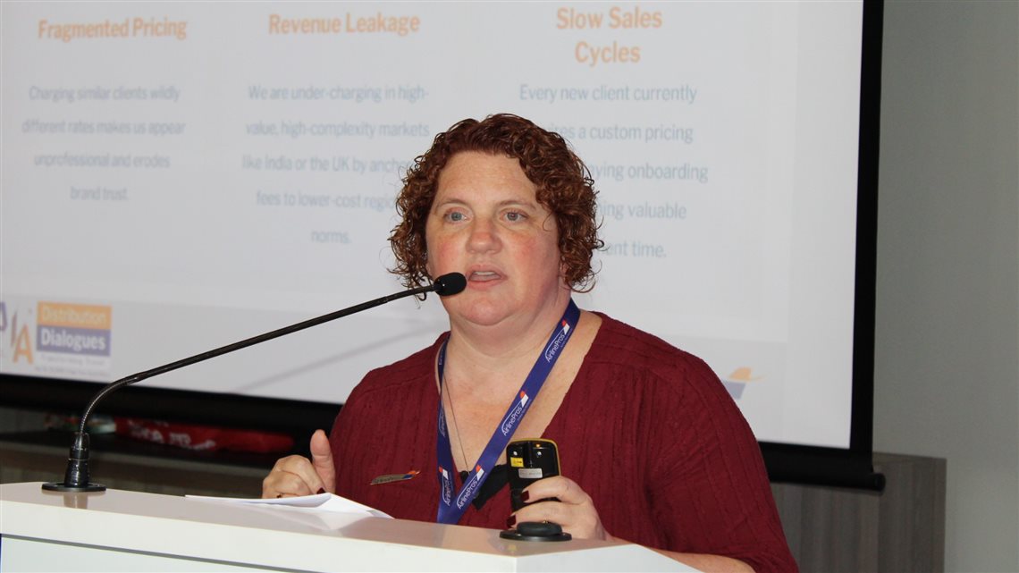 Rebecca Meadows, diretora executiva da AirlinePros no Brasil