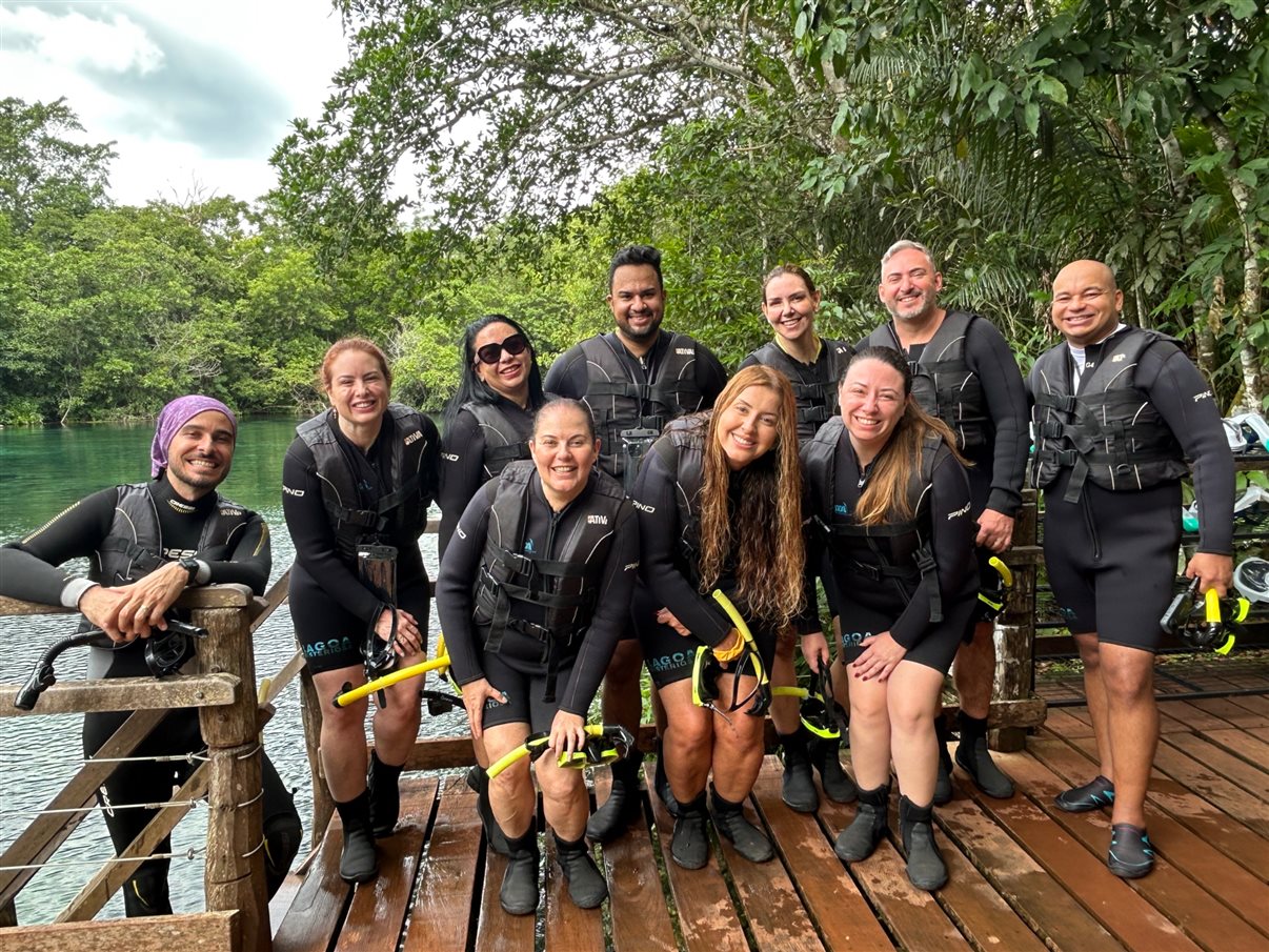 Tainara Dini, da Sakura, e Ana Paula Ramazzini, da Integração Trade