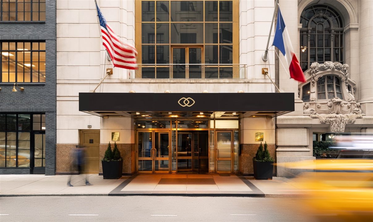 Fachada do Sofitel New York