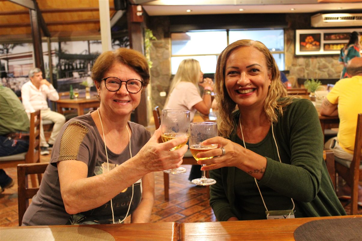 Silvia Junqueira, da Integração Trade, e Patricia Cantalice, da Nord Hotéis, recentemente reconhecidas entre os 100+ Poderosos da PANROTAS