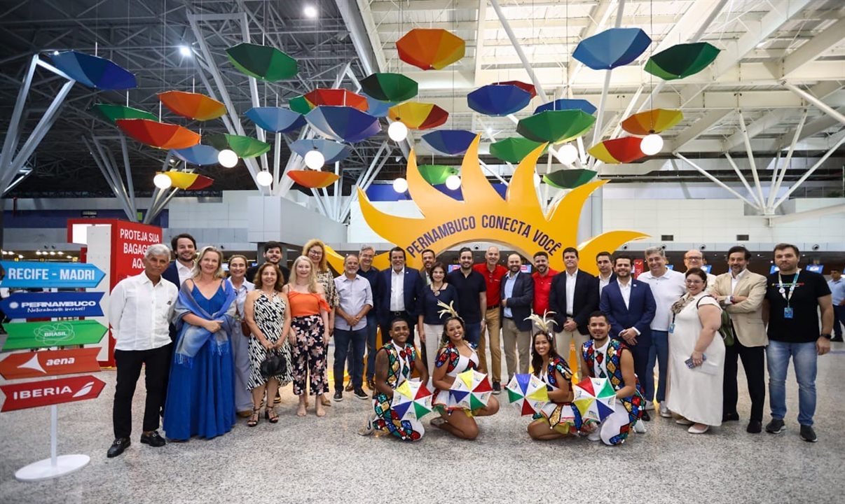 Trade de Pernambuco e times do Aeroporto do Recife/Aena e Iberia