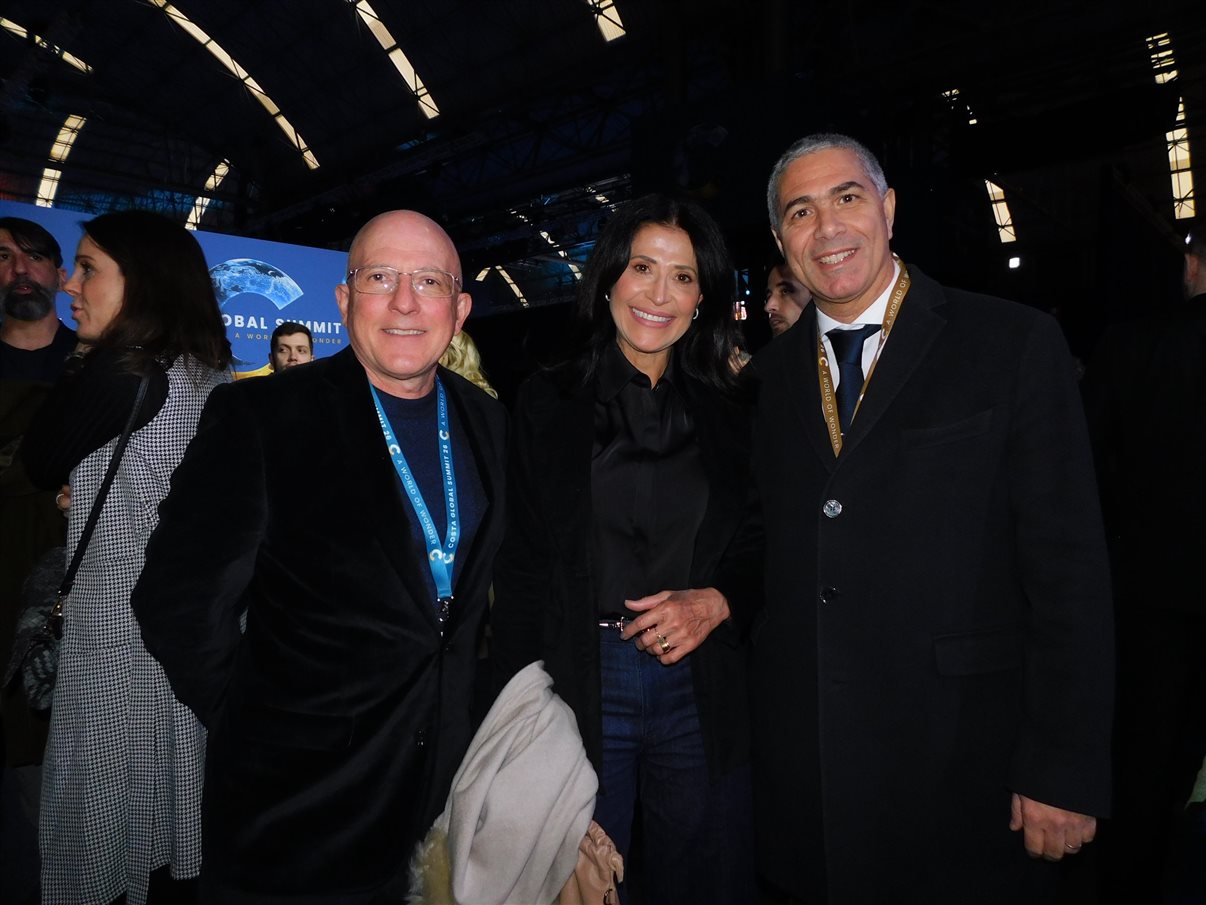 Ruy Ribeiro e Dario Rustico, da Costa Cruzeiros