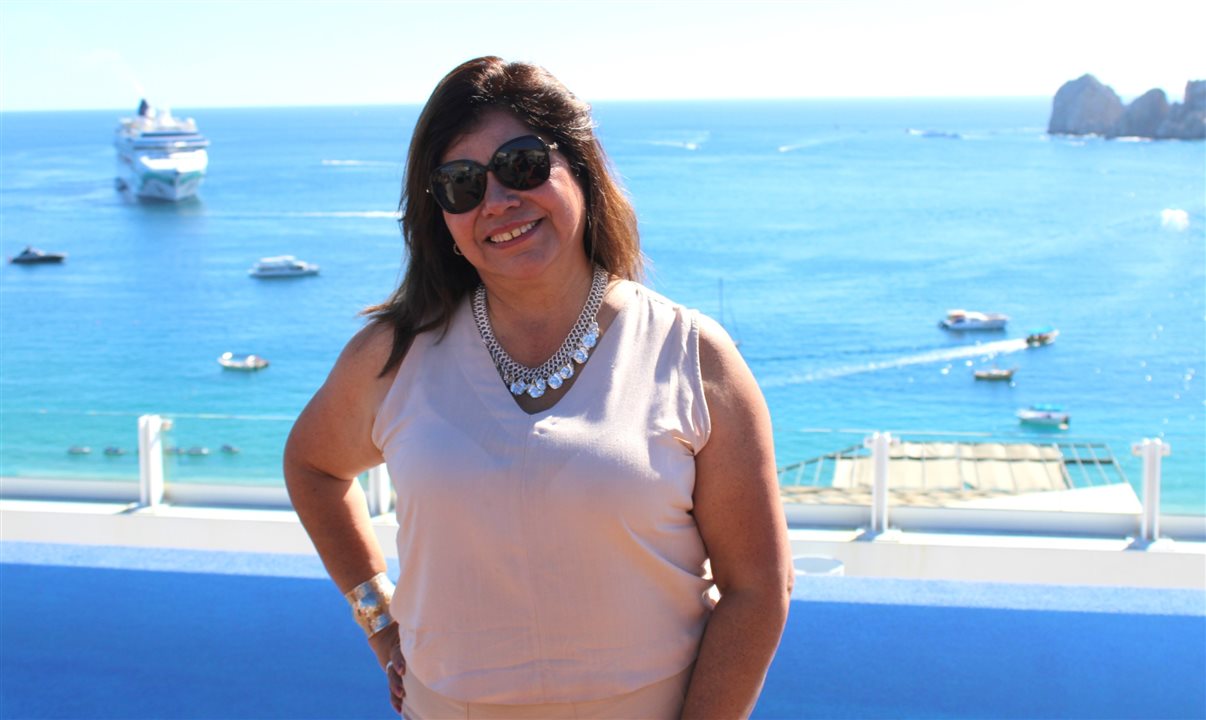 Diana Pomar, sócia-diretora da DGX International Travel, que representa Los Cabos no Brasil